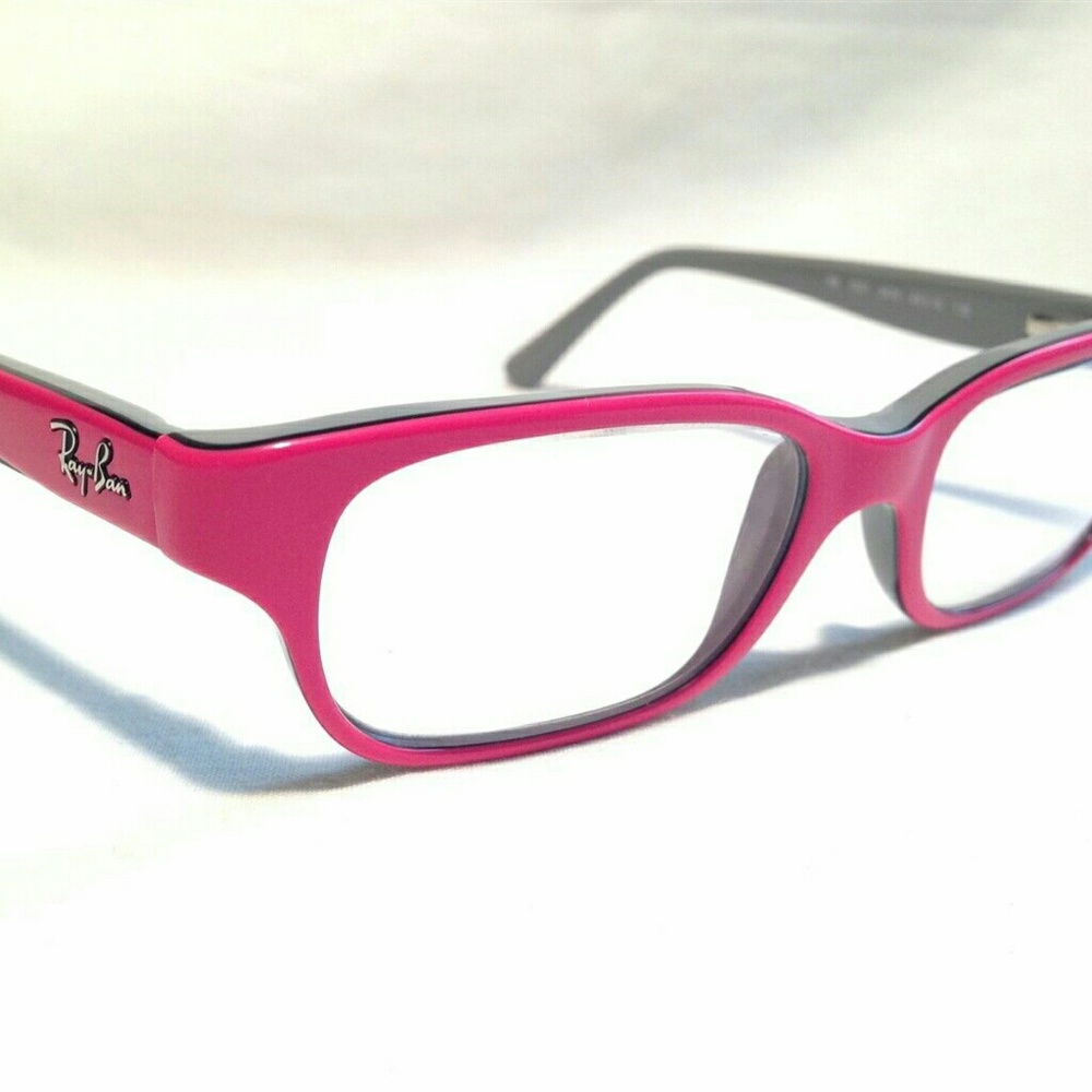 Ray-ban Jr/Kids Pink Grey Rx Eyeglasses Frames